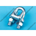 Accesorios de la cuerda de alambre DIN741 / clip de cuerda de alambre de acero electrogalvanizado de alta calidad